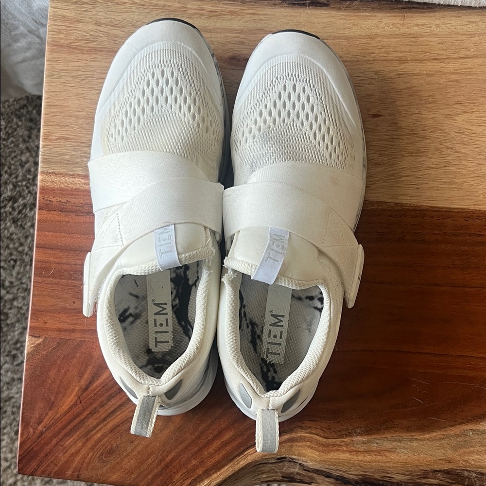 TIEM Slipstream Indoor Cycle Shoes - White Marble - Picture 2 of 5